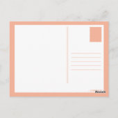 Carte Postale poisson d'eau (Dos)