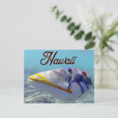 Carte Postale Poisson d'État d'Hawaï - Humuhumunukunukuapua'a (Debout devant)