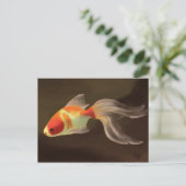 Carte Postale Poisson d'or (Debout devant)