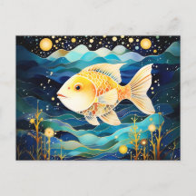 Poisson d'or céleste