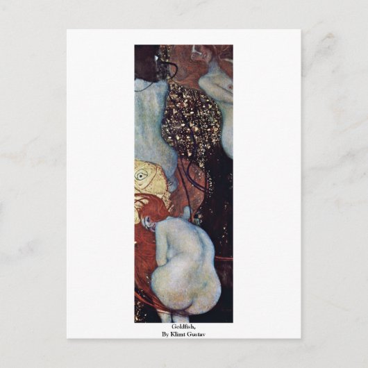 Carte Postale Poisson D'Or, Par Klimt Gustav (Devant)