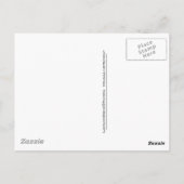 Carte Postale Poisson drôle (Dos)