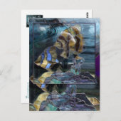Carte postale Poisson en verre (Devant / Derrière)