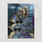 Carte postale Poisson en verre (Devant)