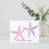 Carte Postale Poisson-étoile rose pourpre Thunder_Cove (Debout devant)
