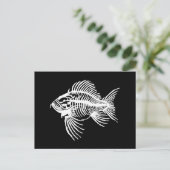 Carte Postale Poisson fossile (Debout devant)