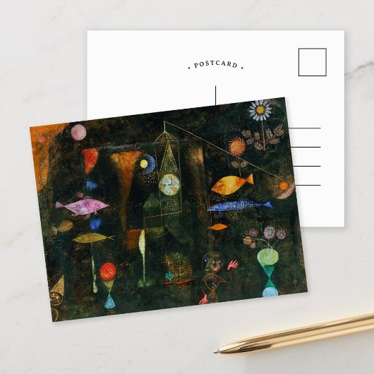 Carte Postale Poisson magique | Paul Klee