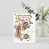 Carte Postale Poisson Matin Gloire (Debout devant)