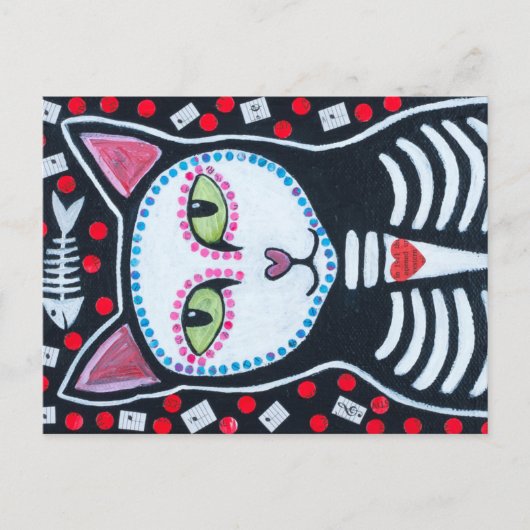 Carte Postale Poisson musical (Devant)