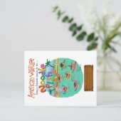 Carte Postale Poisson-nouilles américain (Debout devant)