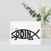 Carte Postale Poisson Odin (Debout devant)