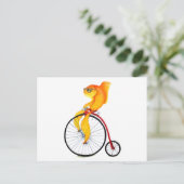 Carte Postale Poisson Penny Farthing (Debout devant)