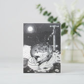 Carte Postale Poisson-peuplier (Debout devant)