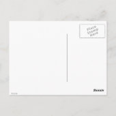 Carte Postale poisson plat (Dos)