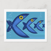 Carte Postale Poisson poisson (Devant)