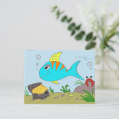Carte Postale Poisson PostCard (Debout devant)