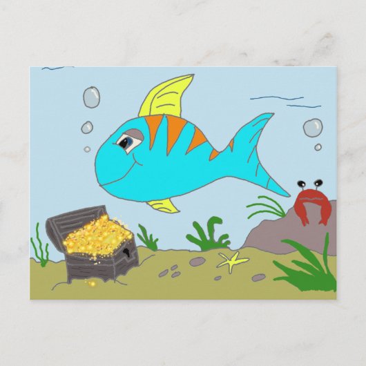 Carte Postale Poisson PostCard (Devant)