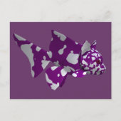 Carte Postale Poisson pourpre (Devant)