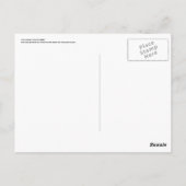 Carte Postale Poisson rouge, île de l'Unalaska (Dos)