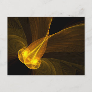 Carte Postale ☼ POISSON ROUGE – Symbole de Chance ☼
