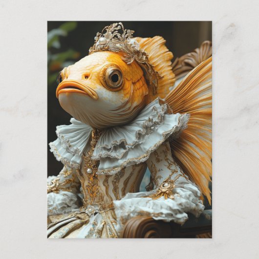 Carte Postale Poisson royal (Devant)