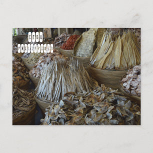 Carte Postale Poisson séché à Cebu