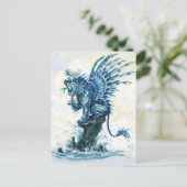 Carte Postale poisson tigre (Debout devant)