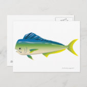 Carte Postale Poisson tropical (Devant / Derrière)
