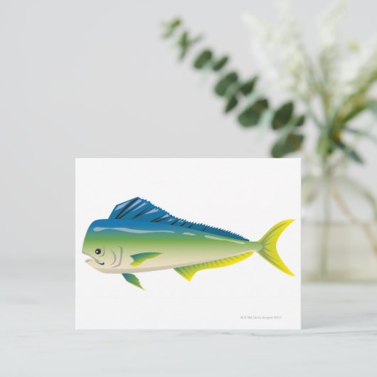 Carte Postale Poisson tropical (Debout devant)