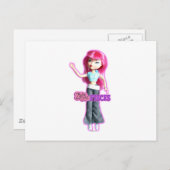 Carte postale Poissons (Devant / Derrière)