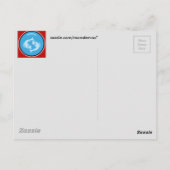 Carte postale Poissons (Dos)