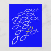 Carte Postale Poissons (Devant)