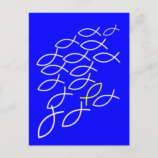 Carte Postale Poissons (Devant)