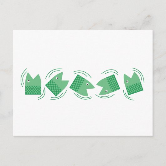 Carte Postale Poissons (Devant)