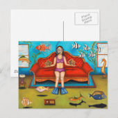 Carte Postale Poissons #3 (Devant / Derrière)