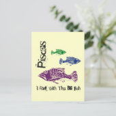 Carte postale Poissons Big (Debout devant)
