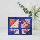 Carte Postale Poissons colorés 2 (Debout devant)