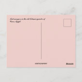 Carte Postale Poissons dans le vieux quartier islamique du Caire (Dos)