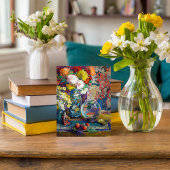 Carte Postale Poissons, Fruits et Fleurs | Kathryn E. Cherry