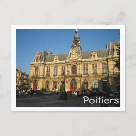 Carte Postale Poitiers (Devant)