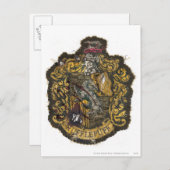 Carte Postale Poitrine de Hufflepuff - Détruite (Devant / Derrière)