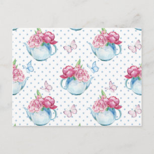 Carte Postale poitrine de la bouilloire à eau