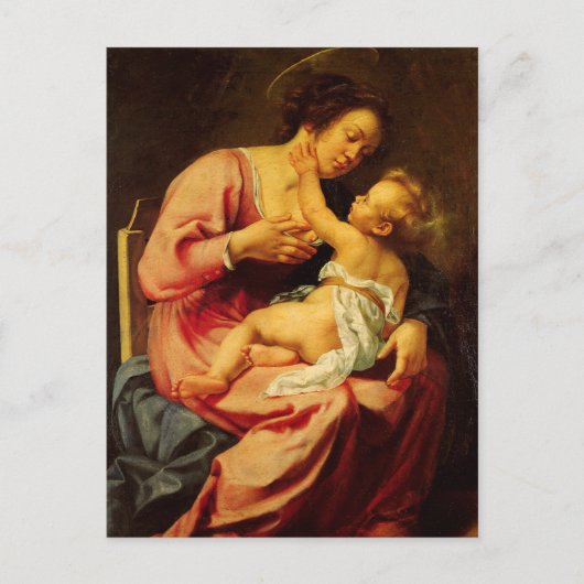 Carte Postale poitrine de marie (Devant)