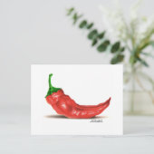 Carte Postale poivre chaud (Debout devant)