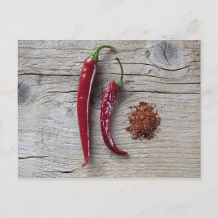 Carte Postale Poivre rouge chili