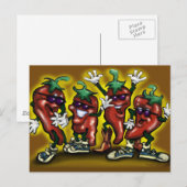 Carte Postale Poivrons (Devant / Derrière)