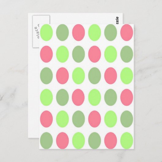 CARTE POSTALE POKA DOT (Devant / Derrière)