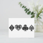 Carte Postale Poker (Debout devant)