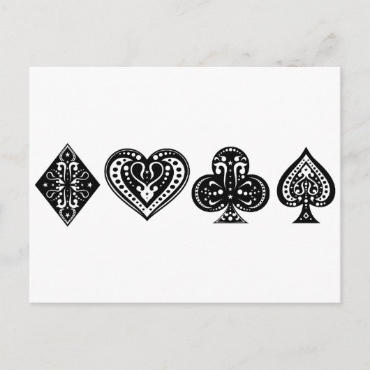 Carte Postale Poker (Devant)