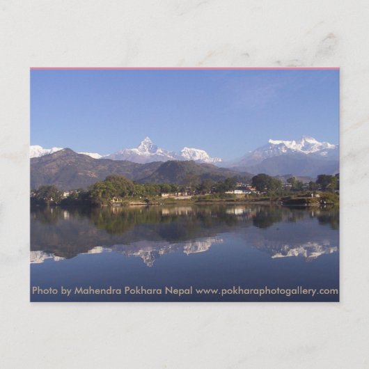 Carte Postale Pokhara Nepal (Devant)